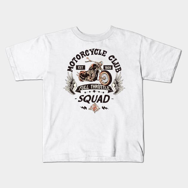 Motorcycle Club Kids T-Shirt by Verboten